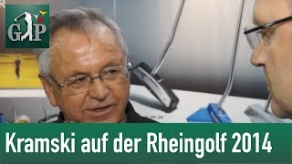 Kramski stellt auf der Rheingolf 2014 die Vorzüge seiner Putter dar [upl. by Ivzt]