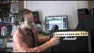 Marshall MG30DFX Guitar Amp Review Demo with worship leader Jared Stepp [upl. by Nive802]