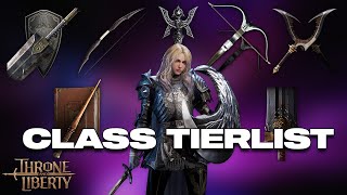 Current Meta Class Tierlist  Rating List Throne amp Liberty [upl. by Amor]