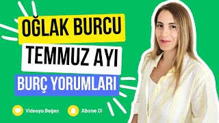 OĞLAK BURCU TEMMUZ AYI BURÇ YORUMLARI 2024  Kaosu Yönetmeyi Öğreniyorsun oğlakburcu burçyorumları [upl. by Sunshine491]