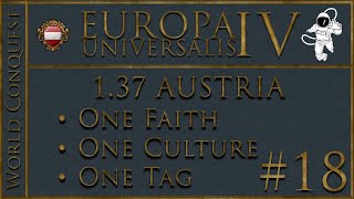 EU4 Austria  World Conquest  P18 [upl. by Enelhtak85]