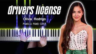 Olivia Rodrigo  drivers license  Piano Cover by Pianella Piano [upl. by Ransell]