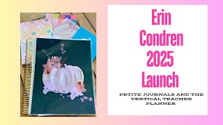 Erin Condren 2025 Planner Review Vertical Teacher Planner and Petite Journals [upl. by Hurd955]