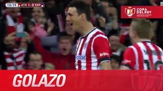 Golazo de vaselina de Aduriz 10 en el Athletic Club  RCD Espanyol [upl. by Solita254]