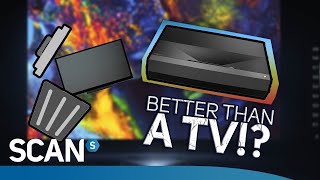 THROW OUT YOUR TV The Optoma UHZ65UST is here to REPLACE it ULTRA short throw 4K projector review [upl. by Marguerie332]