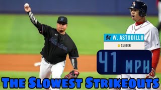 MLB  Slowest Strikeouts [upl. by Roti]