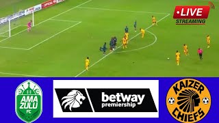 Amazulu vs Kaizer Chiefs  Full Match Streaming Now  Betway Premiership 202425 [upl. by Astrahan122]