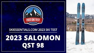 2023 Salomon QST 98  SkiEssentialscom Ski Test [upl. by Arlyn]