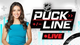 Live Panarin MacKinnon Matthews headline the list of stars to hit the ice  NHL Puckline [upl. by Gnirol]