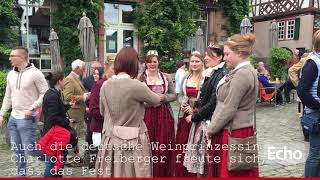 WeinfestEröffnung in Heppenheim [upl. by Netsyrk]