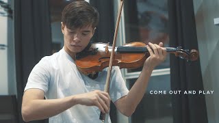 come out and play  billie eilish  violin cover [upl. by Aynor]