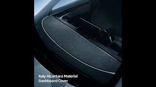 The Installation Video for Tesla Model Y3 Alcantara Dashboard Wrap [upl. by Sabec]