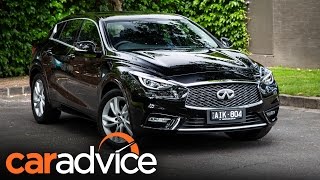 2017 Infiniti Q30 GT review  CarAdvice [upl. by Ennail]