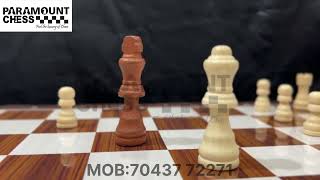 quotUnveiling the Paramount Chess 19Inch FIDE Standard Wooden Chess Setquot Paramount chess [upl. by Eiclud678]