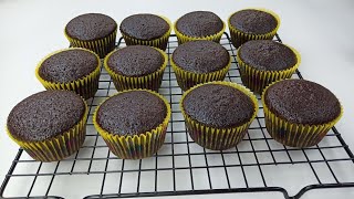 Soft and fluffy chocolate cupcakePerfect for any kinds of frosting [upl. by Troy]