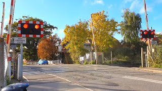 Bramley Level Crossing Hampshire [upl. by Walley369]