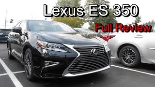 2016 Lexus ES 350 amp 300h Full Review [upl. by Helman916]