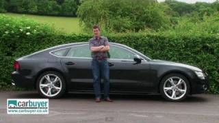 Audi A7 review  CarBuyer [upl. by Nnayelsel]