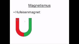 Magnetismus und magnetische Feldlinien [upl. by Aylsworth601]