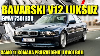 BMW E38 750i V12 avionski motor u jednoj od najljepših BMW limuzina [upl. by Morie951]