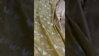 Modern pure banarasi silk saree with sona rupa shikargah sabyasachisaree saris rawmango indian [upl. by Cristine]