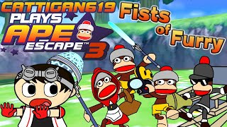 Cattigan619 Plays Ape Escape 3 Fists of FurryUltimape Fighter [upl. by Lucky]