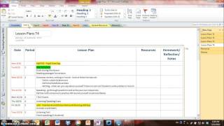 Digital Daybook Using OneNote [upl. by Berardo]