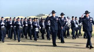 Air Force Basic Military Training BMT Graduation Parade 7 March 2014 Official [upl. by Ahsha]