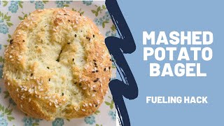 Optavia BAGEL Mashed Potato fueling hack [upl. by Ytinirt]