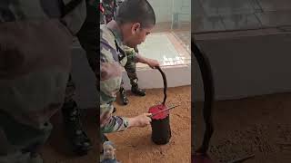 Army bale sap khaliya 😱army bsf indianarmy trending shortvideos devesh0101 [upl. by Barling]