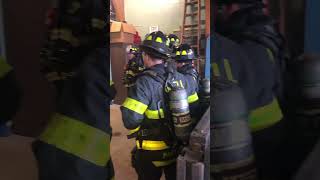 SCBA Training in Lowell MA Hogwall firefighter firefightingtraining fireservice [upl. by Aneeram33]