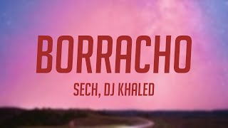 Borracho  Sech DJ Khaled Lyrics Video ⛰ [upl. by Hermia]