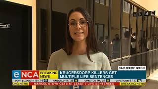 Krugersdorp killers sentenced [upl. by Eerrehs]