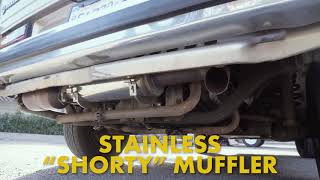 Vanagon Muffler Comparison [upl. by Sikras]