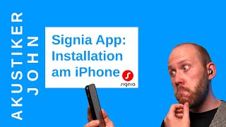 Hörgeräte App Signia Active App Erklärt und mit iPhone verbinden [upl. by Lekym216]