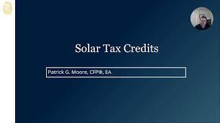 Solar Tax Credit Investing [upl. by Hew886]