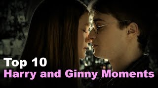 Harry And Ginny Kiss starring George D  HP7 Part 1 [upl. by Yelyr]