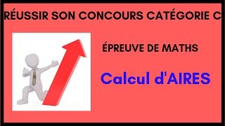 Maths concours catégorie C  calcul d’aires 1 [upl. by Killie]