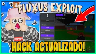 ACTUALIZADO HACK  EXPLOIT PARA ROBLOX  FLUXUS  BYFRON BYPASS  INDETECTABLE PARA PC Y CELULAR [upl. by Orteip]