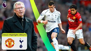 Three Goals in Three Minutes  Man Utd 23 Tottenham Hotspur  Classic Premier League Highlights [upl. by Bale]