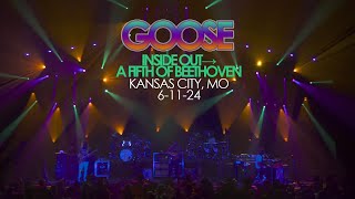 Goose  61124  Inside Out→ A Fifth of Beethoven  Midland Theatre Kansas City MO [upl. by Ellehcirt658]