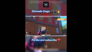 Grenade frags 💣💣🔥bgmi pubgmobile mobilegame gaming bgmishorts [upl. by Auerbach]