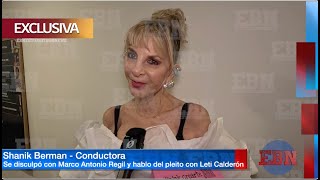 🚨SHANIK BERMAN ENFR3NTA A LETICIA CALDERÓN 💣🚨 quotella mientequot SE DISCULPÓ CON MARCO ANTONIO REGIL 😱🔥 [upl. by Crispa472]