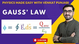 Gauss Law  Electrostatics  11th amp 12th Concepts  Physics [upl. by Cornall280]