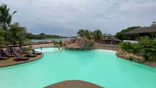 A visit to Aqua Safari  Most Beautiful Resort in Ghana [upl. by Onimixam]