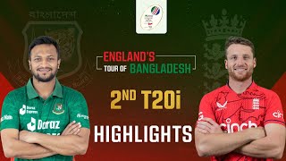 2nd T20i  Highlights  Bangladesh vs England [upl. by Dahlia]