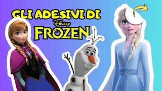 Quante risate con gli ADESIVI di FROZEN [upl. by Ellerud]