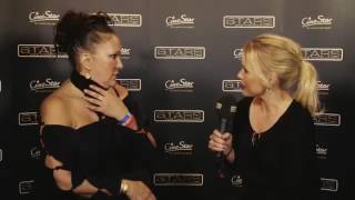 Allegra Curtis live Interview Movie Meets Media 2016 P1 Cine Star [upl. by Eberhard]