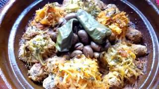 طجين السردين كويرات بالخضر طريقة جديدة وبسيطةTajine aux boulettes de sardines [upl. by Benjamen133]