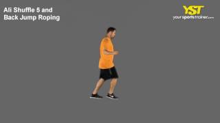 Ali Shuffle 5 and Back Jump Roping [upl. by Clerissa]